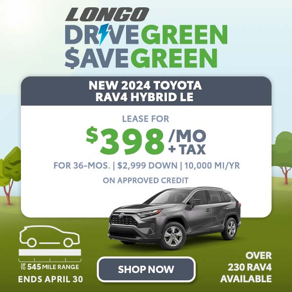 Lease a new 2024 Toyota RAV4 Hybrid Hybrid LE