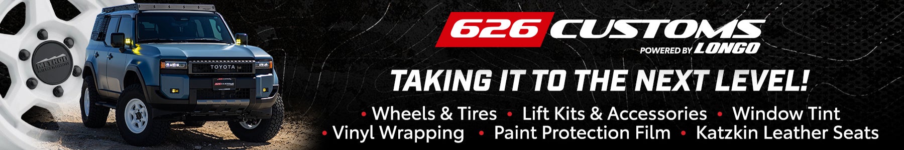 626 Customs Powered by Longo